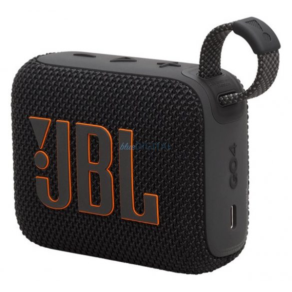 Difuzor portabil bluetooth JBL GO4 (v5.3, baterie internă 850mAh, 4.2W, IP67 rezistent la apă) NEGRU