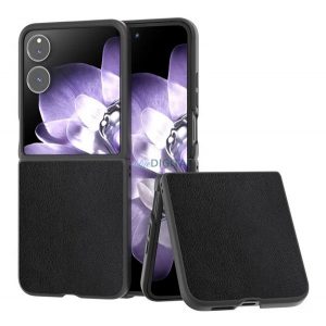 Protecție din plastic pentru telefon (spate din piele) BLACK Xiaomi Mix Flip