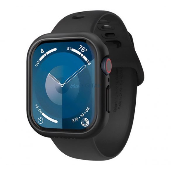 SPIGEN THIN FIT cadru de ceas din plastic (rezistență la șocuri) BLACK Apple Watch Series 10 46mm