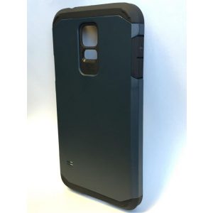 Husă cu spate dur Armor albastru închis pentru Samsung G900F Galaxy S5