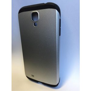 Husă rigidă pentru Samsung I9500 I9505 I9506 I9515 Galaxy S4 Silver Armor