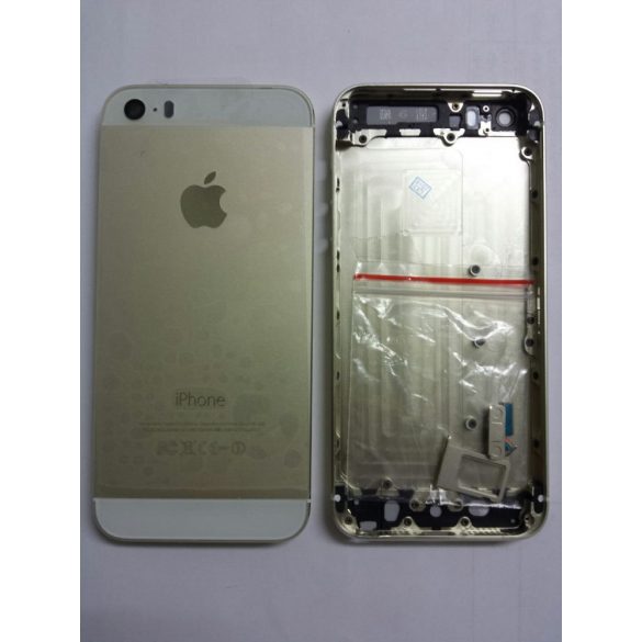 Husă/carcă/cadru pentru dispozitivul iPhone 5S auriu