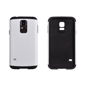 Husă cu spate dur Samsung G900F Galaxy S5 White Armor