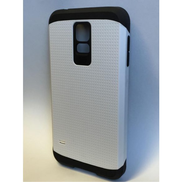 Husă cu spate dur Samsung G900F Galaxy S5 White Armor