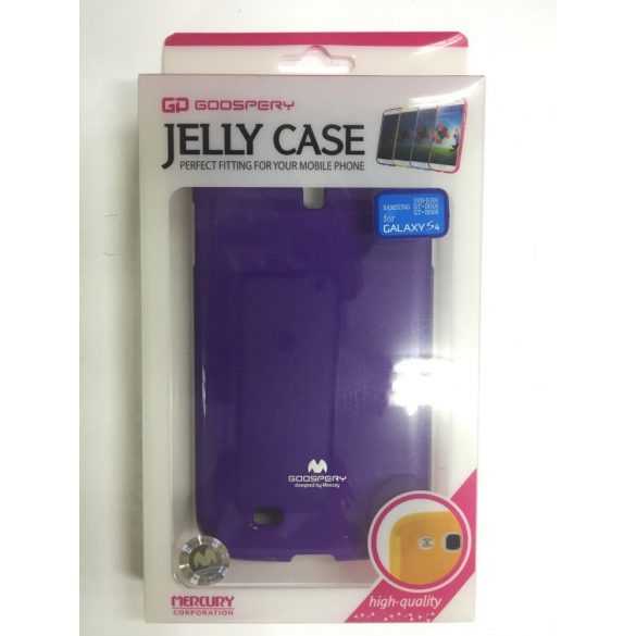 Husa din silicon pentru Samsung I9500 I9505 I9506 I9515 Galaxy S4 S4 LTE violet Mercury Jelly