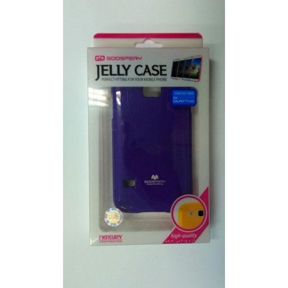 Husa din silicon Samsung G800F Galaxy S5 Mini Purple Mercury Jelly