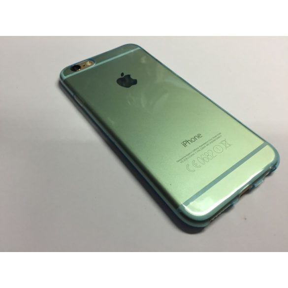 Husa din silicon turcoaz ultrasubtire de 0,3 mm pentru iPhone 6 6S (4,7")