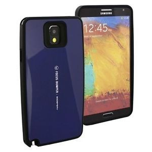 Husa spate Samsung G900 Galaxy S5 cu bara de protectie Mercury Focus, albastru inchis