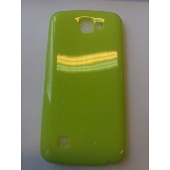 Husa din silicon Candy LG K4 K130 verde lime de 0,3 mm