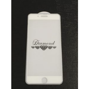 Film Diamond iPhone 7 / 8 / SE 2020 / SE 2022 (4,7") alb-albastru 3D din sticlă frontală