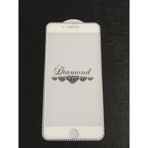 Film Diamond iPhone 7 / 8 / SE 2020 / SE 2022 (4,7") alb-albastru 3D din sticlă frontală