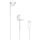 Căști stereo Apple Earpods cu conector de tip C, control volum, alb, ambalat (MTJY3ZM/A)