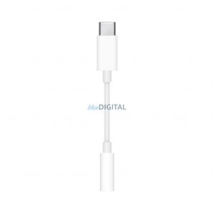 Adaptor audio Apple Type-C la mufă de 3,5 mm, alb, MW2Q3ZM/A