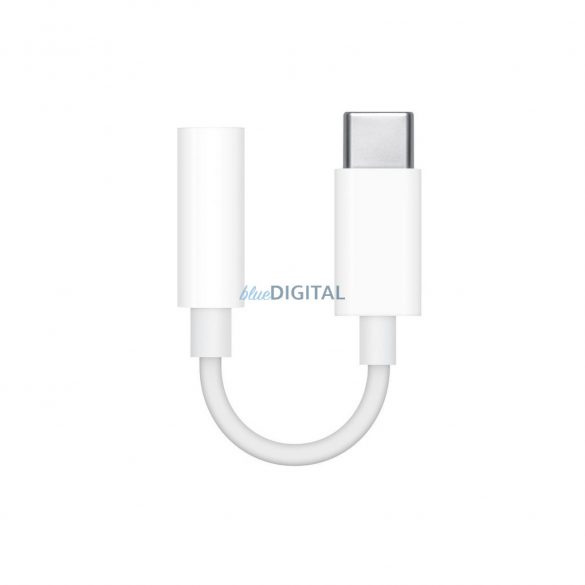 Adaptor audio Apple Type-C la mufă de 3,5 mm, alb, MW2Q3ZM/A