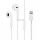 Căști stereo Apple Earpods cu conector iPhone 8pin, control volum, alb, ambalate (MWTY3ZM/A)