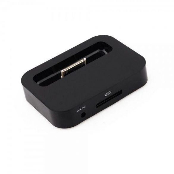 iPhone 4 4G 4S 4GS Dock negru