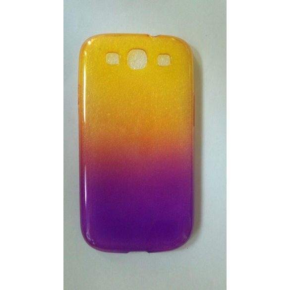 Samsung I9300 I9301 I9305 Galaxy S3/S3 Neo/S3 LTE galben și violet 0.3mm husă de silicon subțire