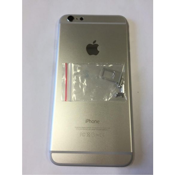 Panou/carcasa/cadru al dispozitivului iPhone 6 6G Plus (5,5") alb (argintiu).