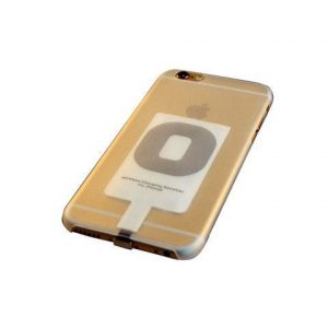 Receptor de încărcare fără fir alb pentru iPhone 5 5S 6S (4,7") 6 6S Plus (5,5") 800 mAh