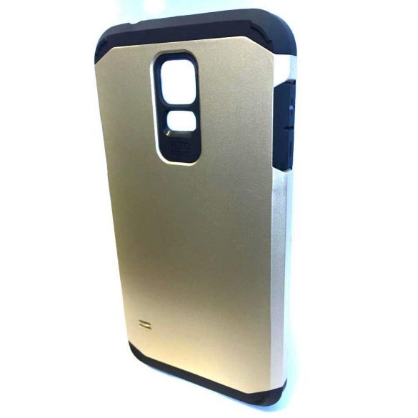 Husă cu spate dur Samsung G900F Galaxy S5 Gold Armor