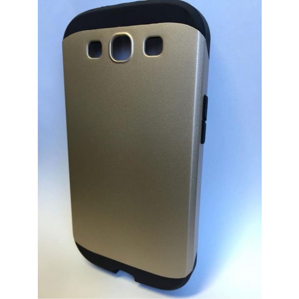 Samsung I9300 I9301 I9305 Galaxy S3 Gold Armor Hard Back Husă