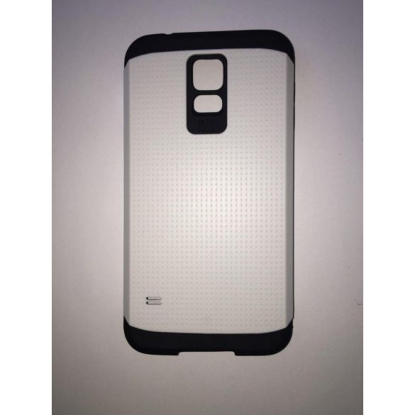 Husă cu spate dur Samsung G900F Galaxy S5 White Armor