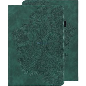 Husă pentru tabletă Samsung Galaxy Tab A7 din piele artificială, creion tactil, flip-out, verde (+ FOLIE CADOU), SM-T500, Glandotu