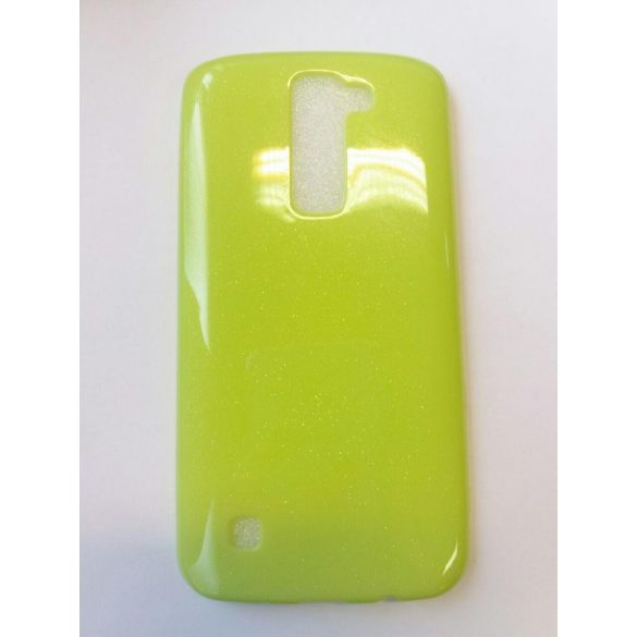 Husa din silicon Candy LG K7 X210 verde lime de 0,3 mm