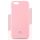 Husa din silicon pentru Samsung I9190 I9195 I9192 Galaxy S4 Mini Pink Mercury Jelly