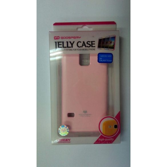 Husa din silicon Samsung G800F Galaxy S5 Mini Pink Mercury Jelly