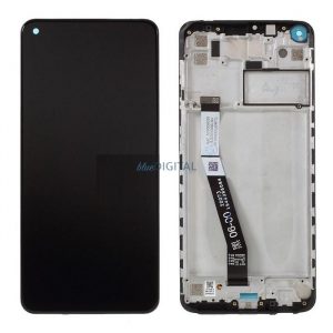 Xiaomi Redmi Note 9 4G / Redmi 10X 4G LCD + panou tactil cu cadru, negru