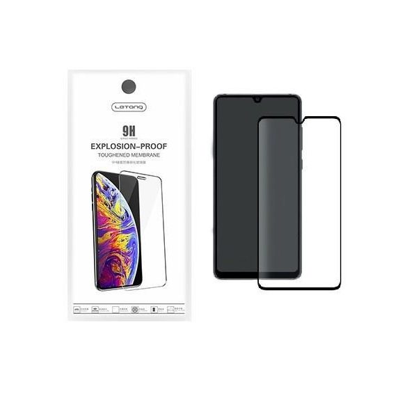 Letang Huawei Mate 20 0.3mm folie frontală neagră din sticlă