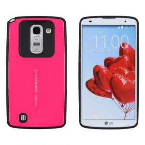 Husa husa spate ciclamen Samsung G900 Galaxy S5 cu bara de protectie Mercury Focus