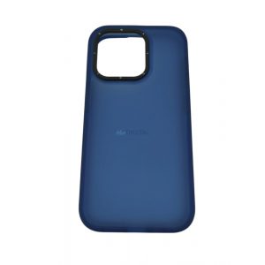 Carcasă din spate iPhone 14 Pro (6.1"), carcasă TPU/plastic, albastru închis/translucid