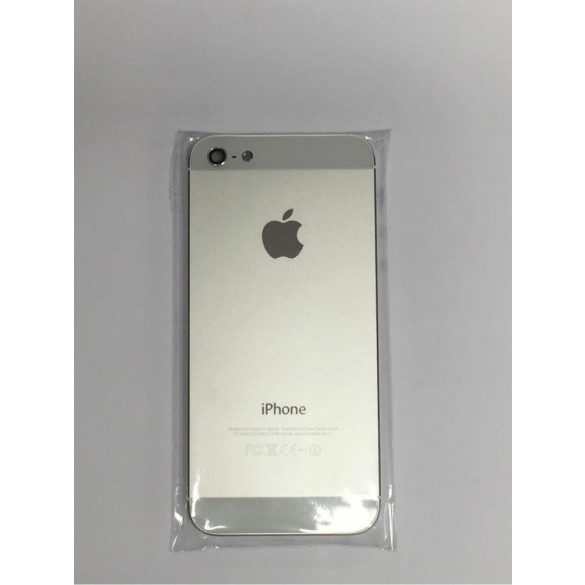 iPhone 5 5G alb (argintiu) spate /Husă/ cadru