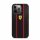 Husa spate iPhone 14 Pro Max (6,7"), neagra, Ferrari, FEHCP14XNMBK