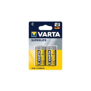 Baterie Varta Superlife R14 C baby carbon-zinc (2 buc)