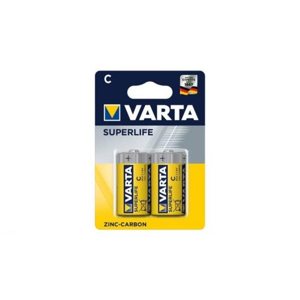 Baterie Varta Superlife R14 C baby carbon-zinc (2 buc)