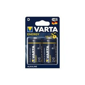 Baterie alcalină Goliath Varta Energy LR20 D (2 buc)