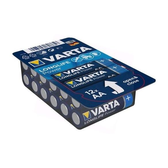 Baterii alcaline Varta Longlife LR6 AA (12 buc)