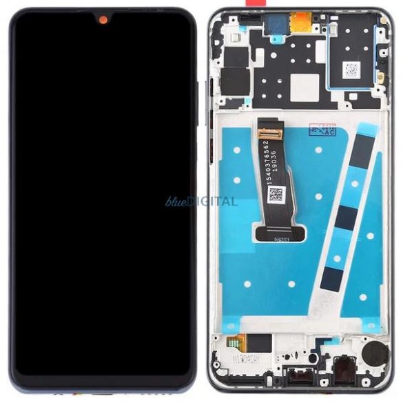 Huawei P30 Lite (2019) LCD + panou tactil cu cadru, negru, versiune 48 MP