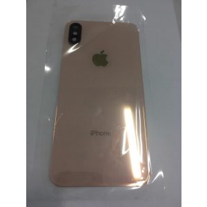 Capacul din spate a dispozitivului iPhone XS (5,8") auriu