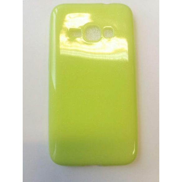 Husa din silicon Candy Samsung J120 Galaxy J1 2016 verde lime 0.3mm