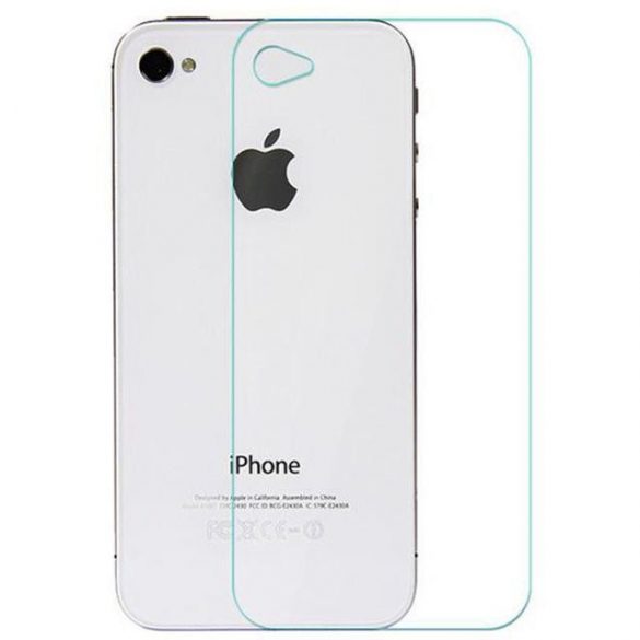 iPhone 4 4G 4S 0,3mm folie de sticlă spate