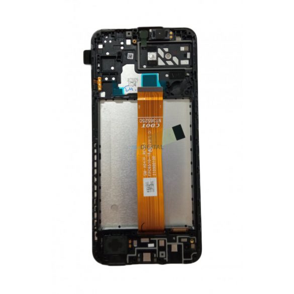 Samsung Galaxy A04s LCD negru + panou tactil cu cadru, SM-A047F