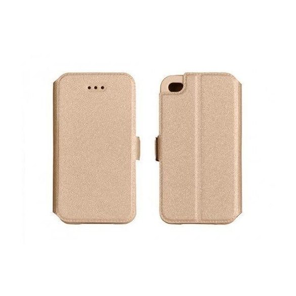 Husa carte din silicon LG K3 K100 Gold