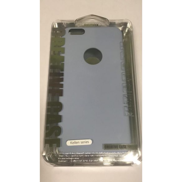 Husa silicon Remax RM-1613 iPhone 6 6S (4,7"), husa din spate, albastra, mat