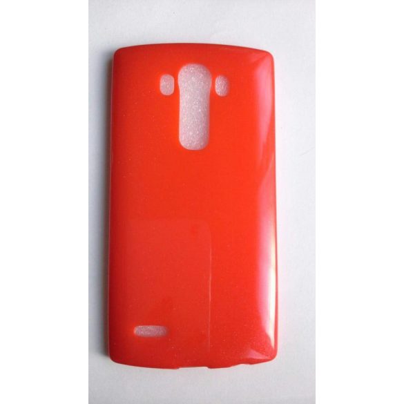 Husa din silicon Candy LG G4 H815 rosie de 0,3 mm