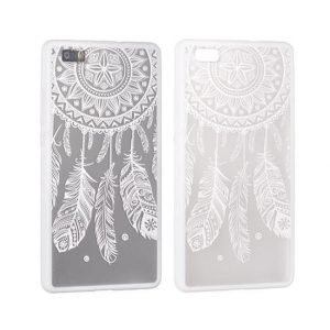 Dantelă Samsung G955 Galaxy S8 Plus alb model dreamcatcher clapa din spate