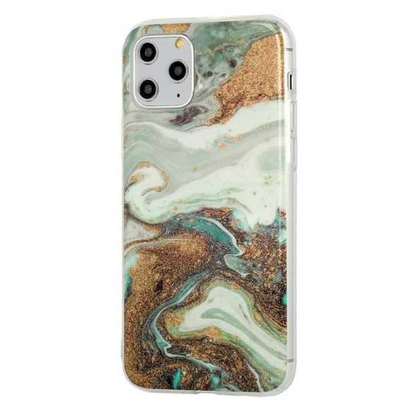 iPhone 12 / 12 Pro (6.1")Husădin silicon,Husăcu Husă din spate,HusăTPU, design Marble Glitter 5